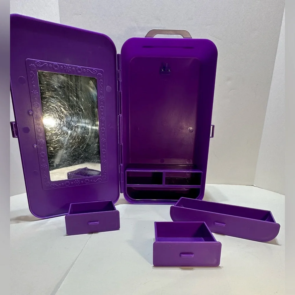 My Life American Girl Doll 14" Purple Locker 2014 - Picture 10 of 11